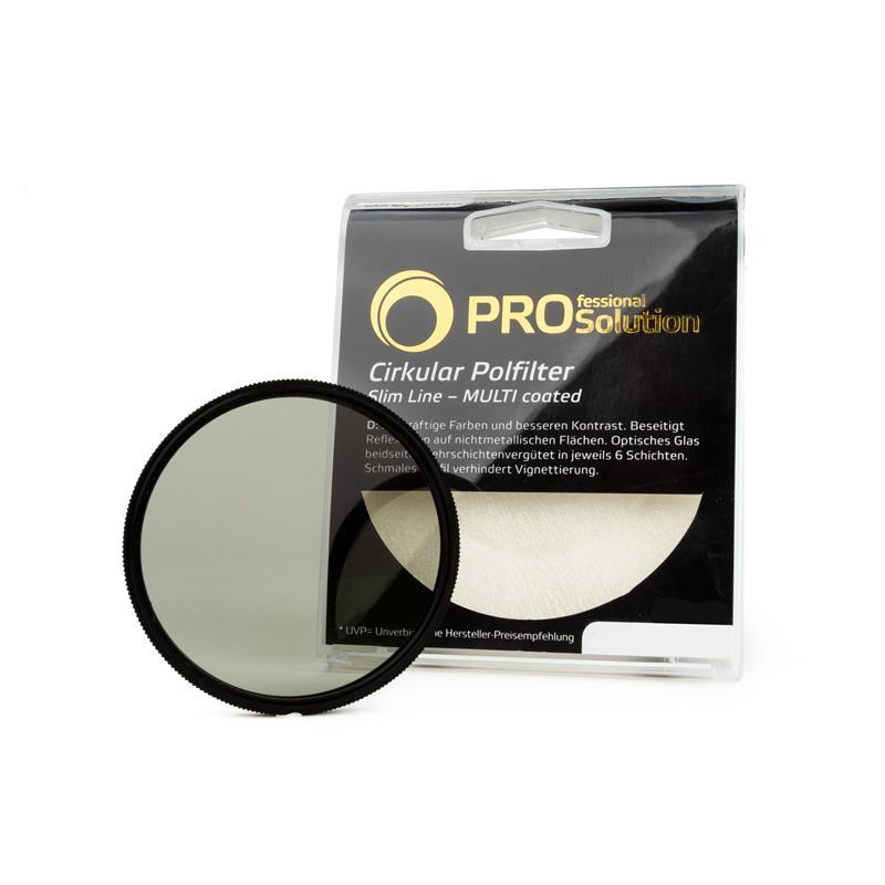 Par sol. Filtre polarisant circulaire Slim Line Multi Coated - Sélection : Pro Sol. Filtre polarisant circulaire Slim Line Multi Coated 72 mm