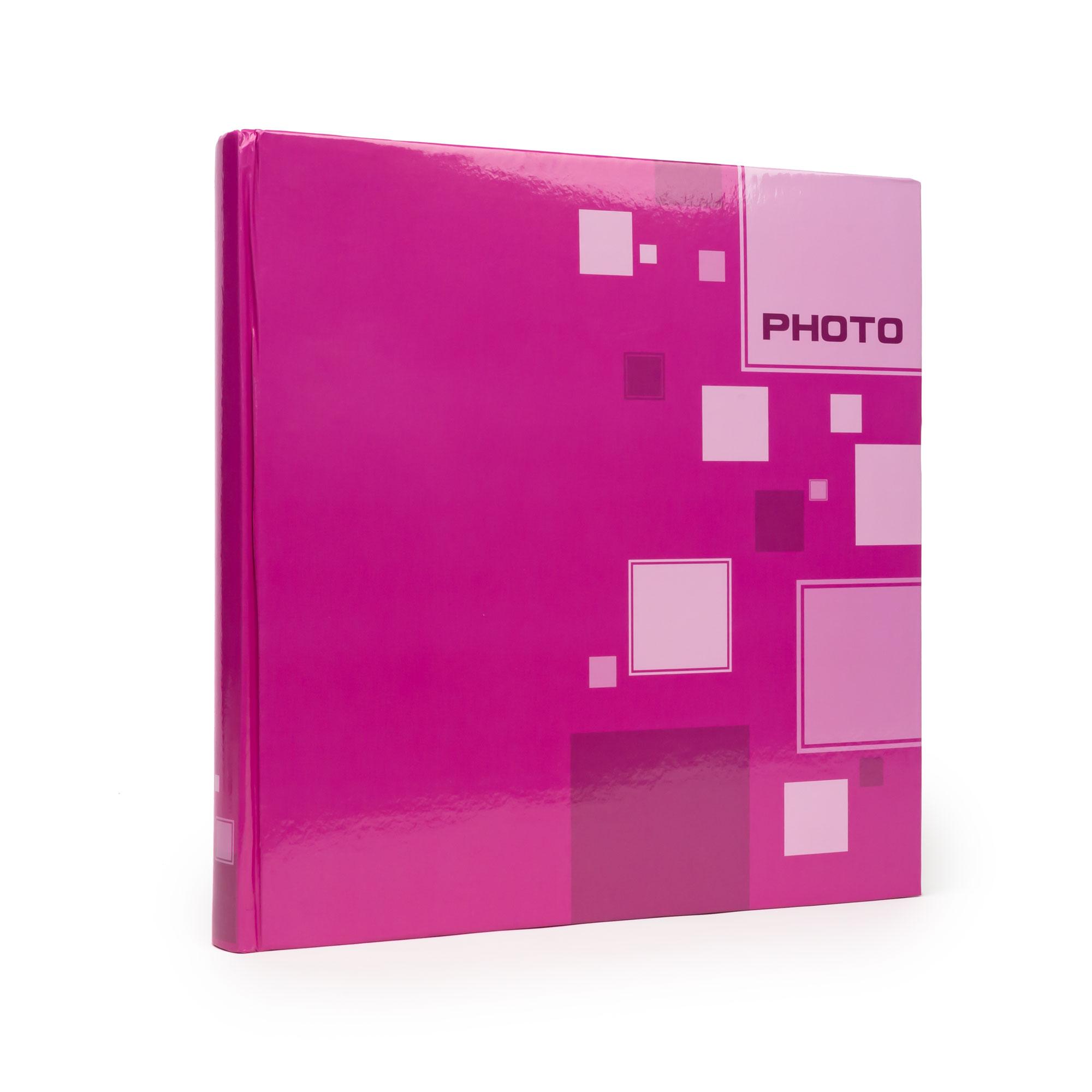 Hama Jumboalbum Cubetto 30x30 cm mit 80 weißen Seiten - Auswahl: pink / rosa