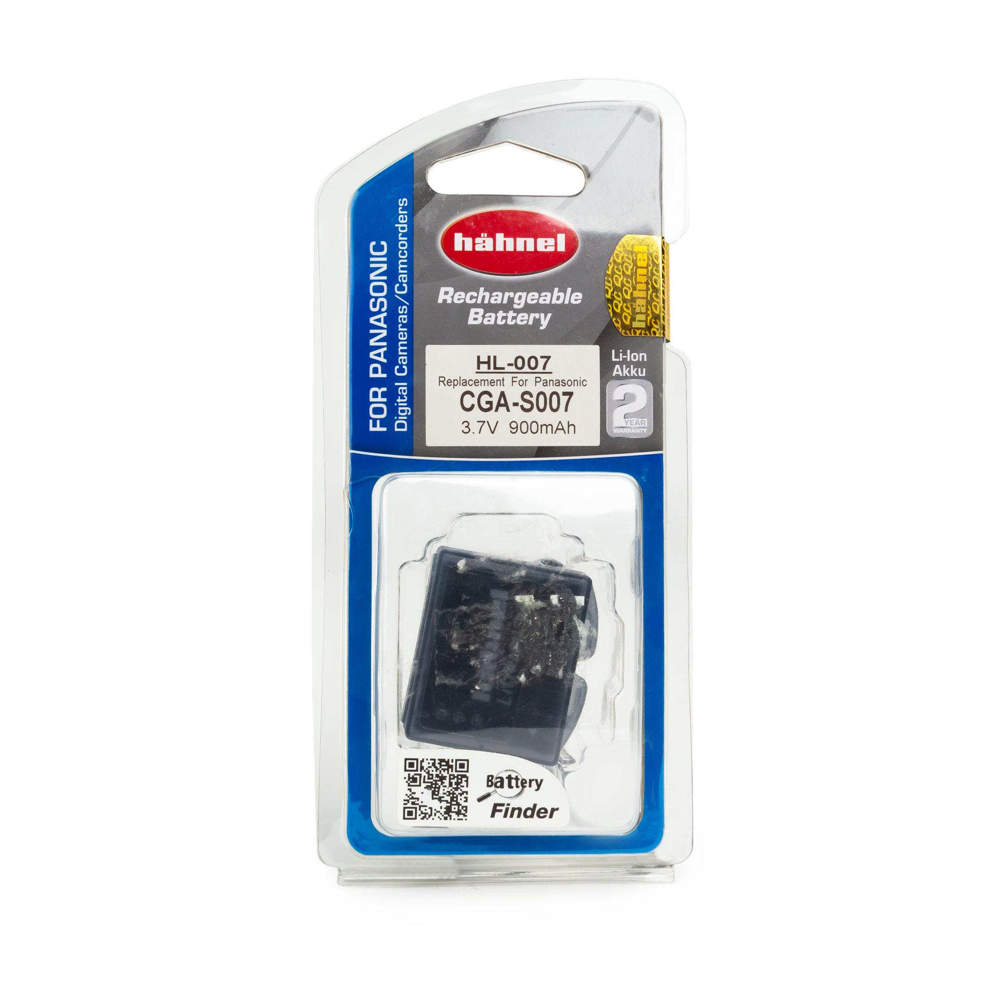 B-Ware hähnel HL-007 FOR PANASONIC CGA-S007