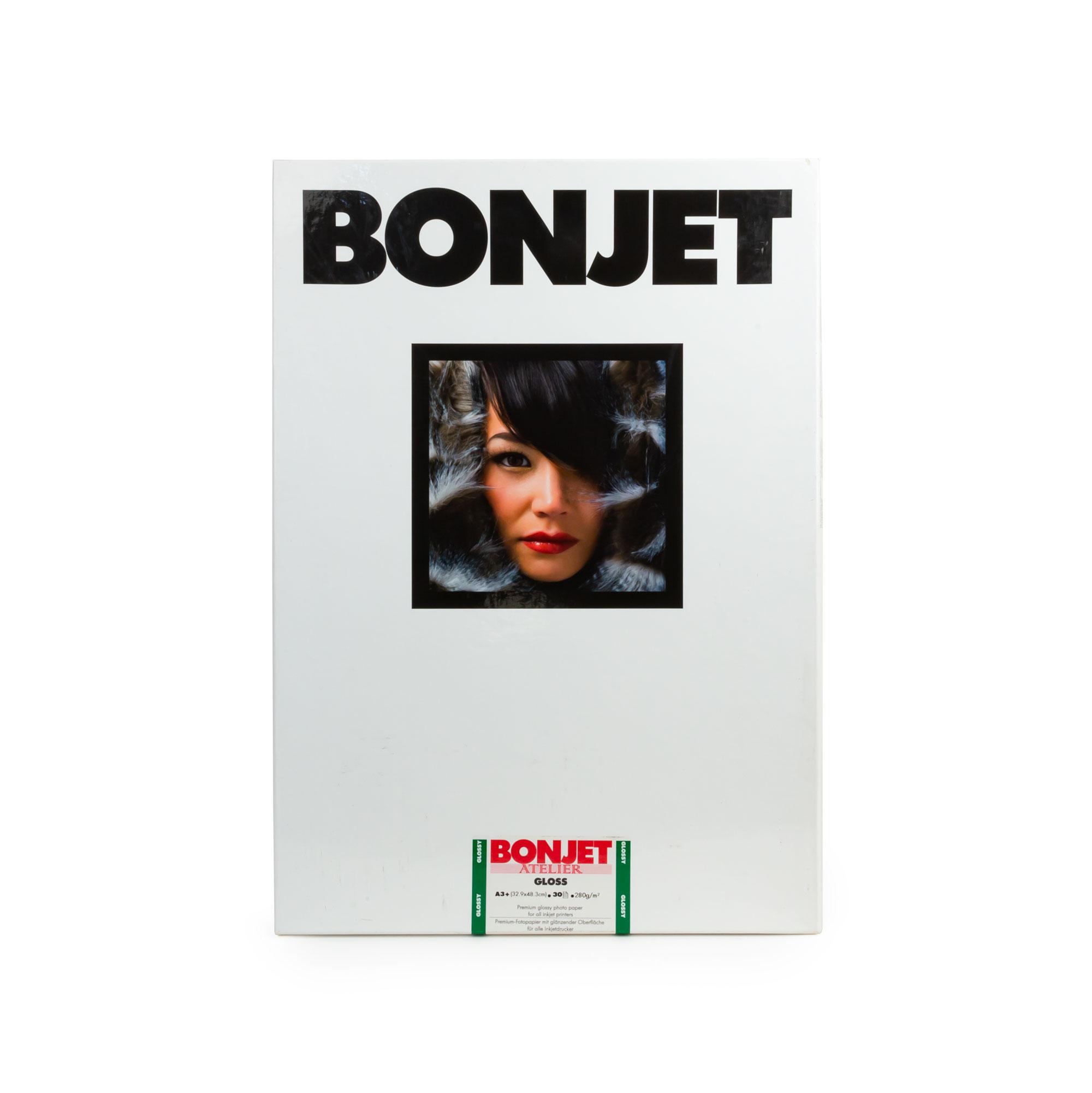 Bonjet Atelier Gloss 300g marchandises format 32,9 x 48,3 cm ( DIN A3+) - 30 feuilles
