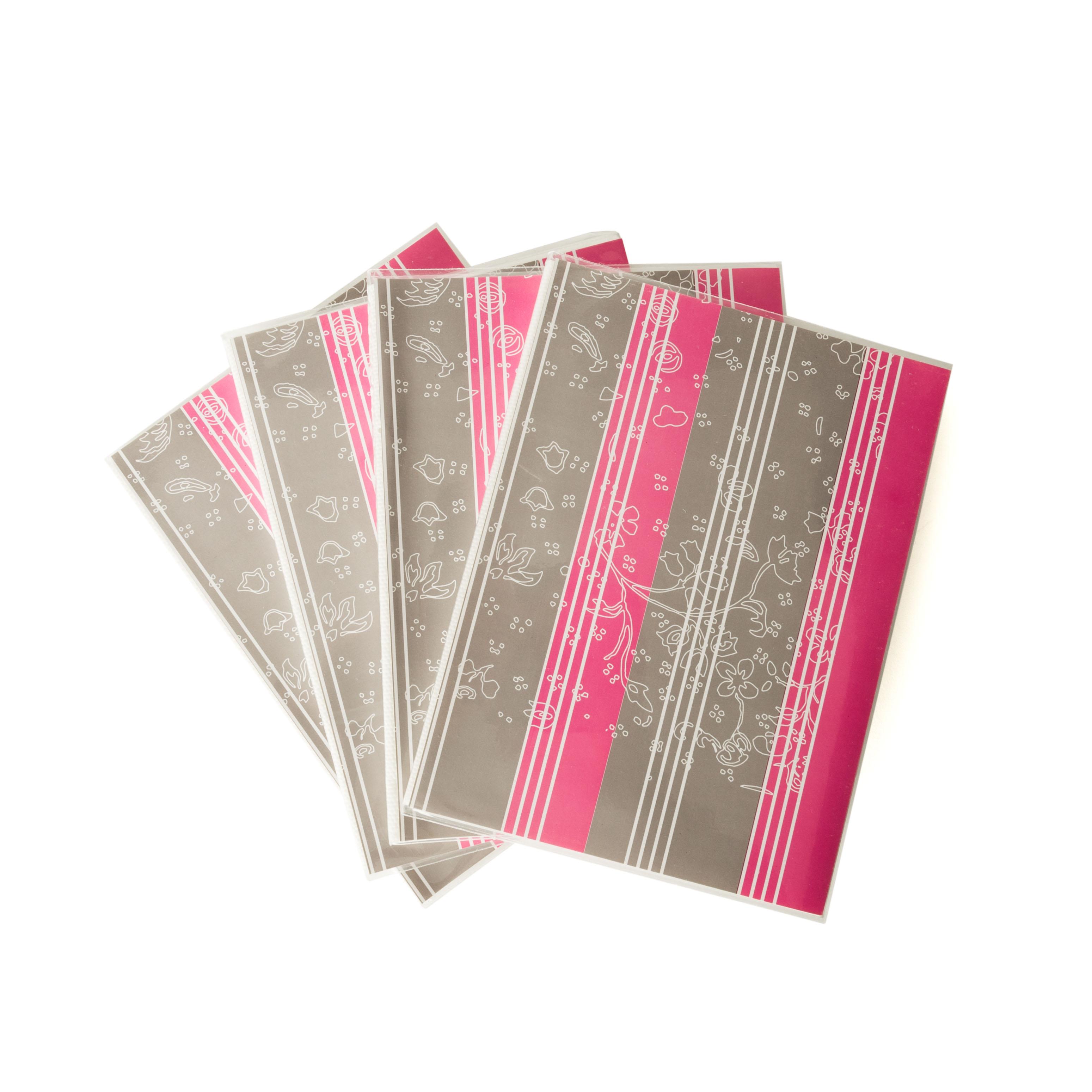 4x Hama album souple Curly 10x15cm 24 photos - couleur: rose