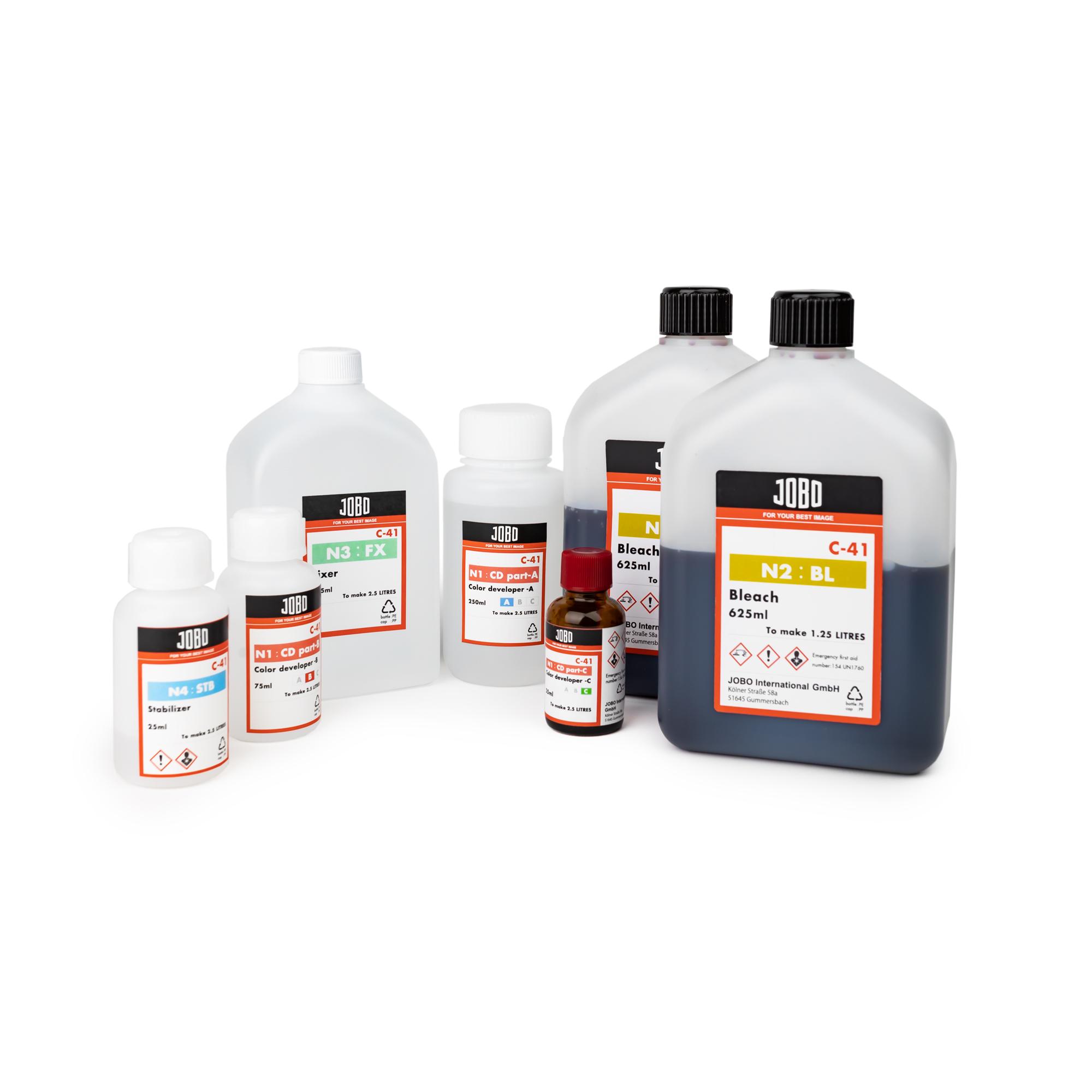 JOBO C-41 Farbnegativ-Entwickler Kit 2,5 Liter #9240