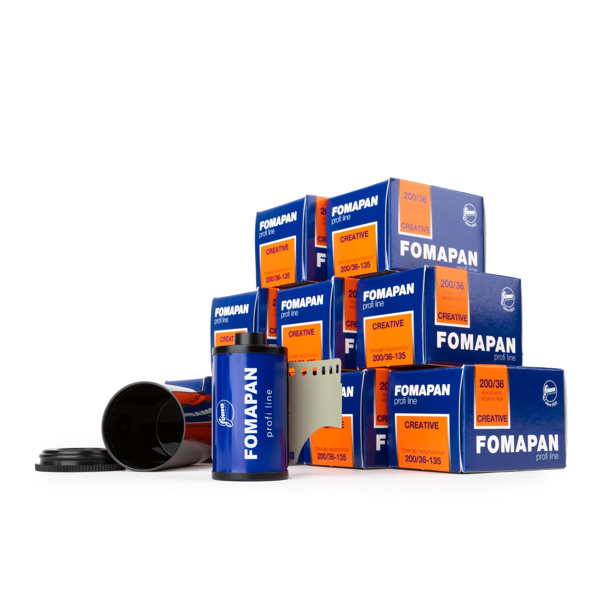 10x Fomapan 200 Creative 135-36