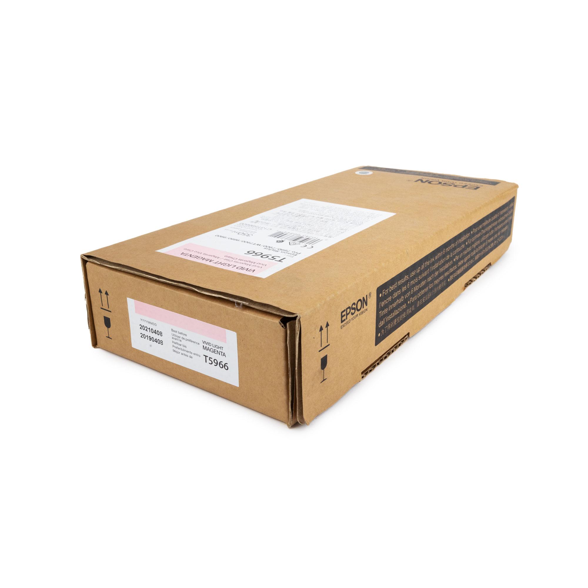 Epson HDR Tinte T596600 Vivid Light Magenta 350ml MHD: 04/2021