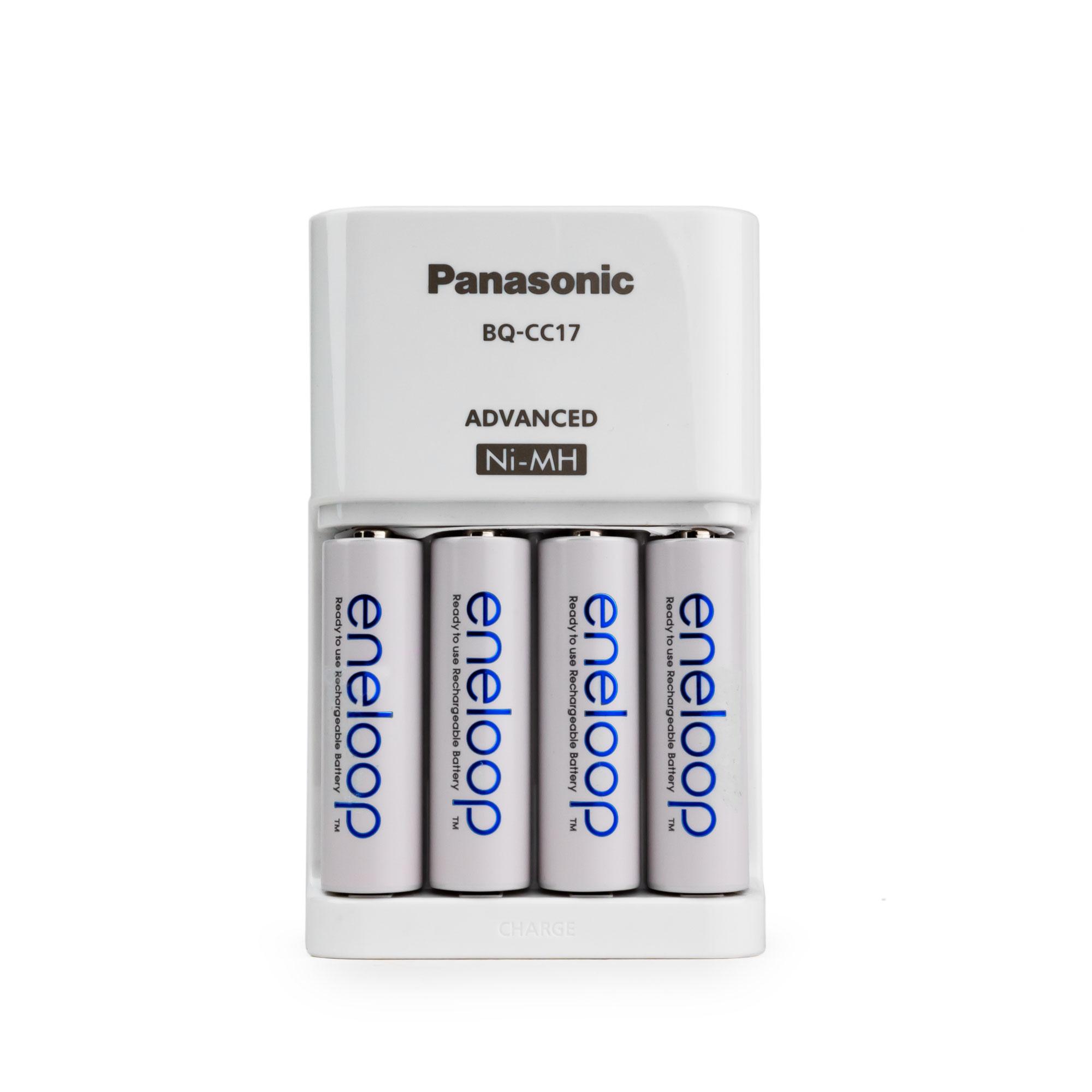Panasonic Eneloop Cargador inteligente BQ-CC17 incl.4xAA 2000mAh K-KJ17MCD40E