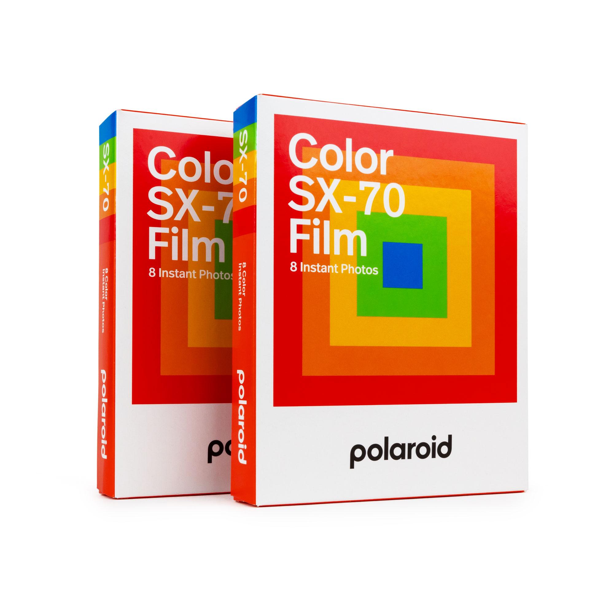 2x Polaroid SX-70 Color, 8 Bilder