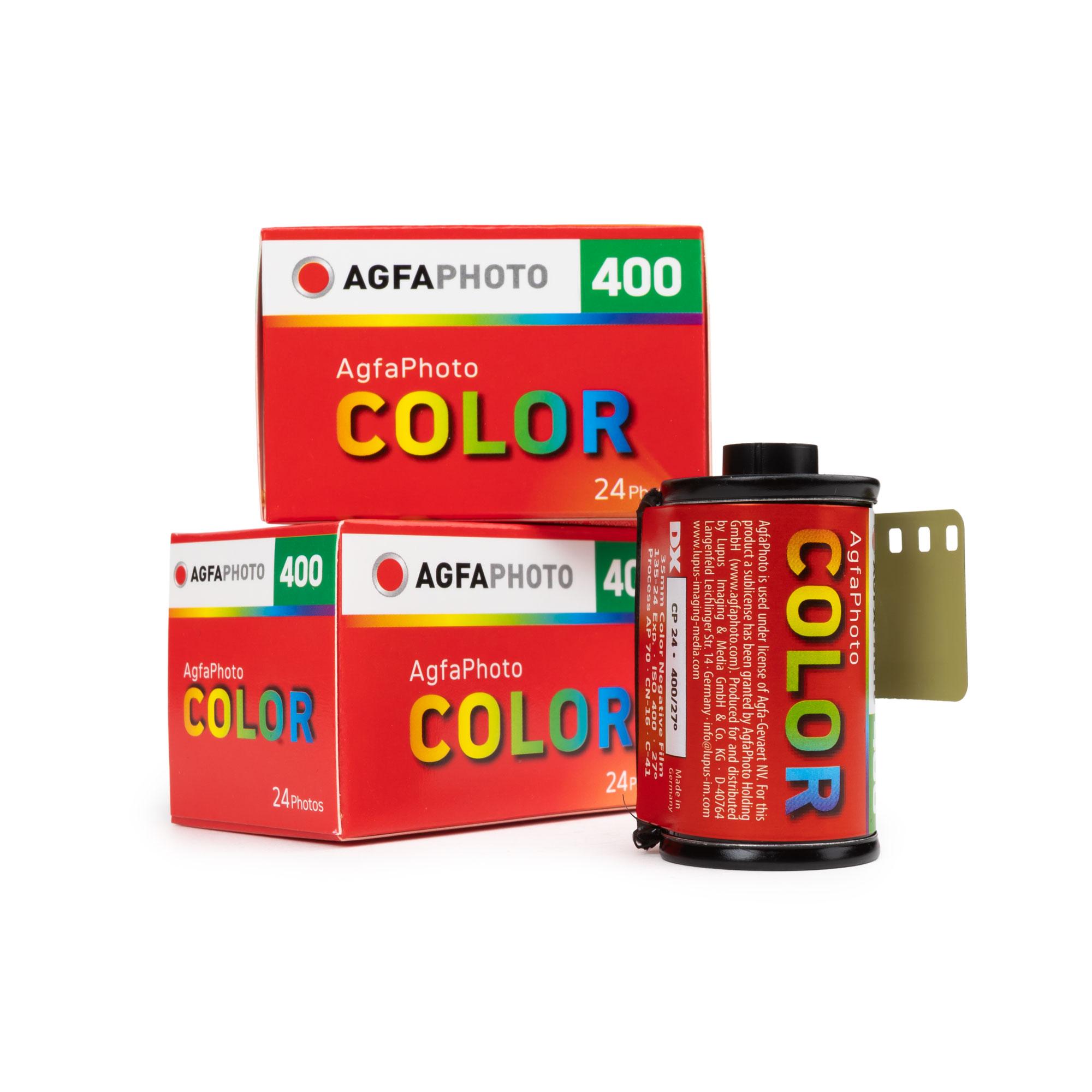 3x AgfaPhoto Color 400 135-24