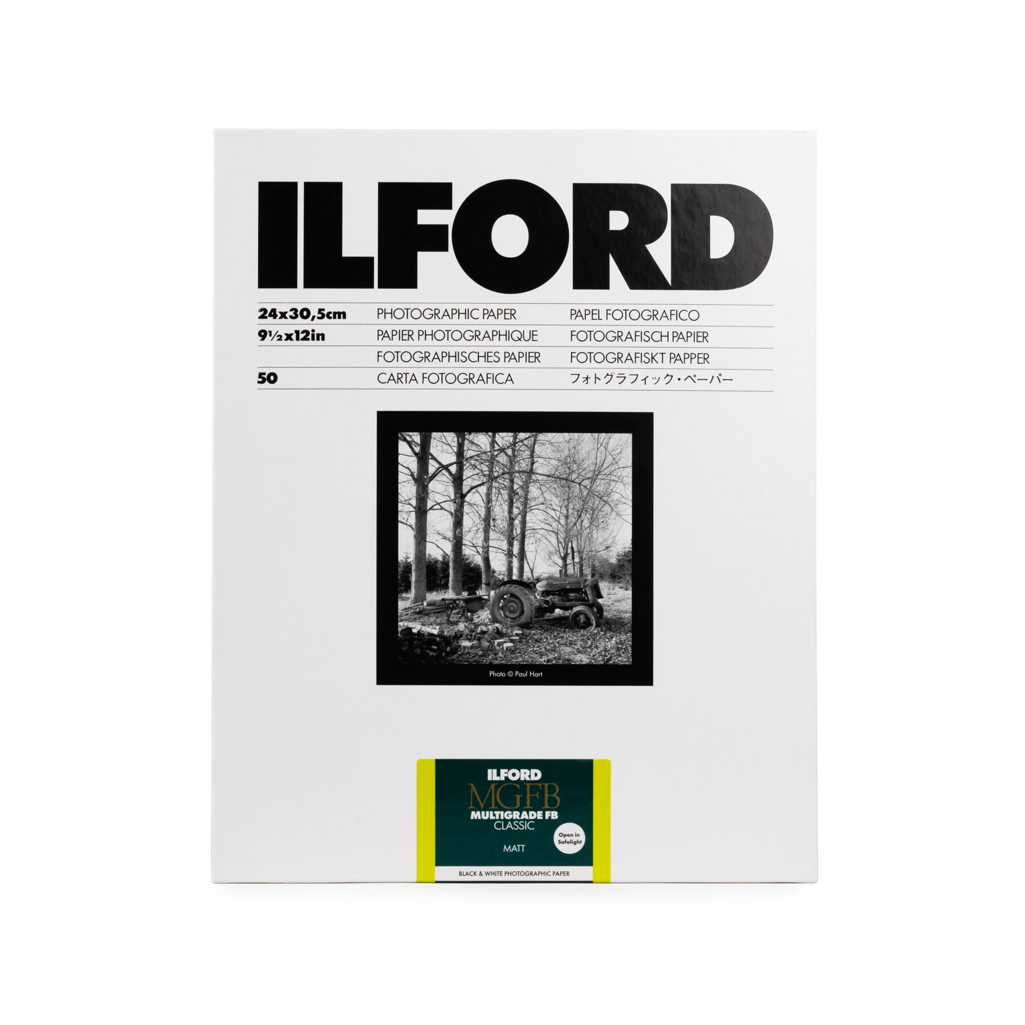 Ilford Multigrade FB Classic 5K opaco 24 x 30,5 cm 50 fogli 