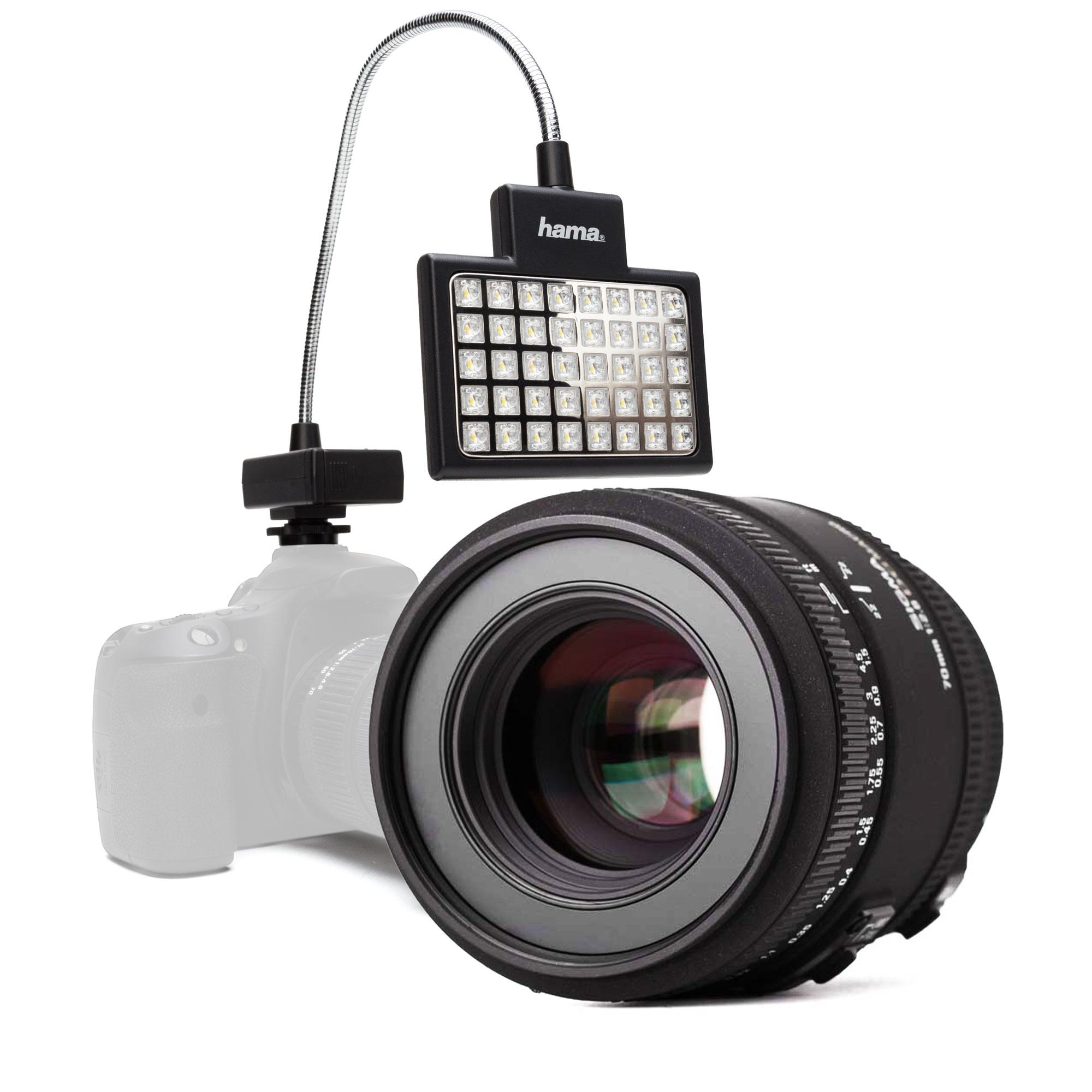 Sigma 70mm f2.8 Macro Canon EF + Hama LED Panel