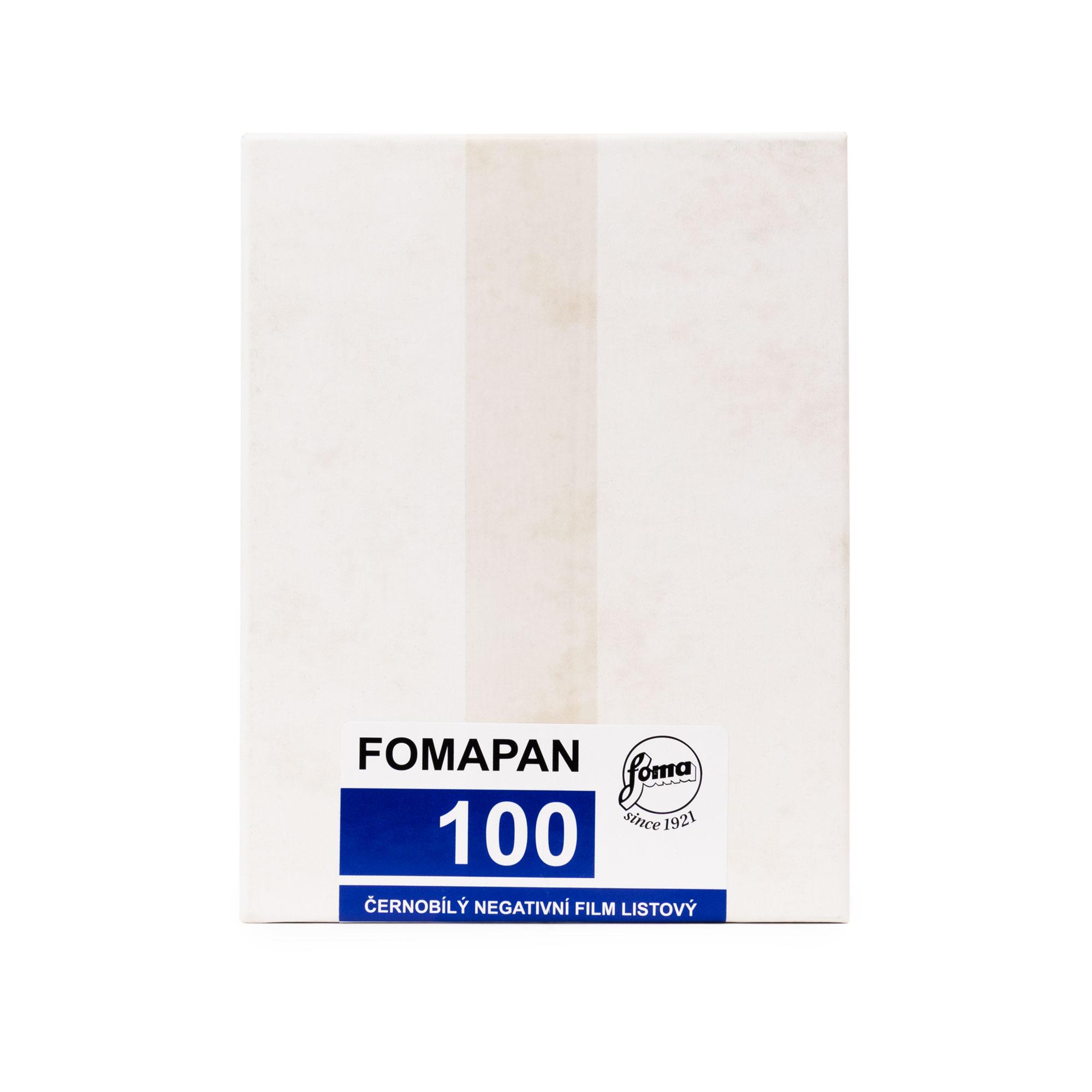 Fomapan 100 Classic 9x12cm Planfilm, 50 Blatt