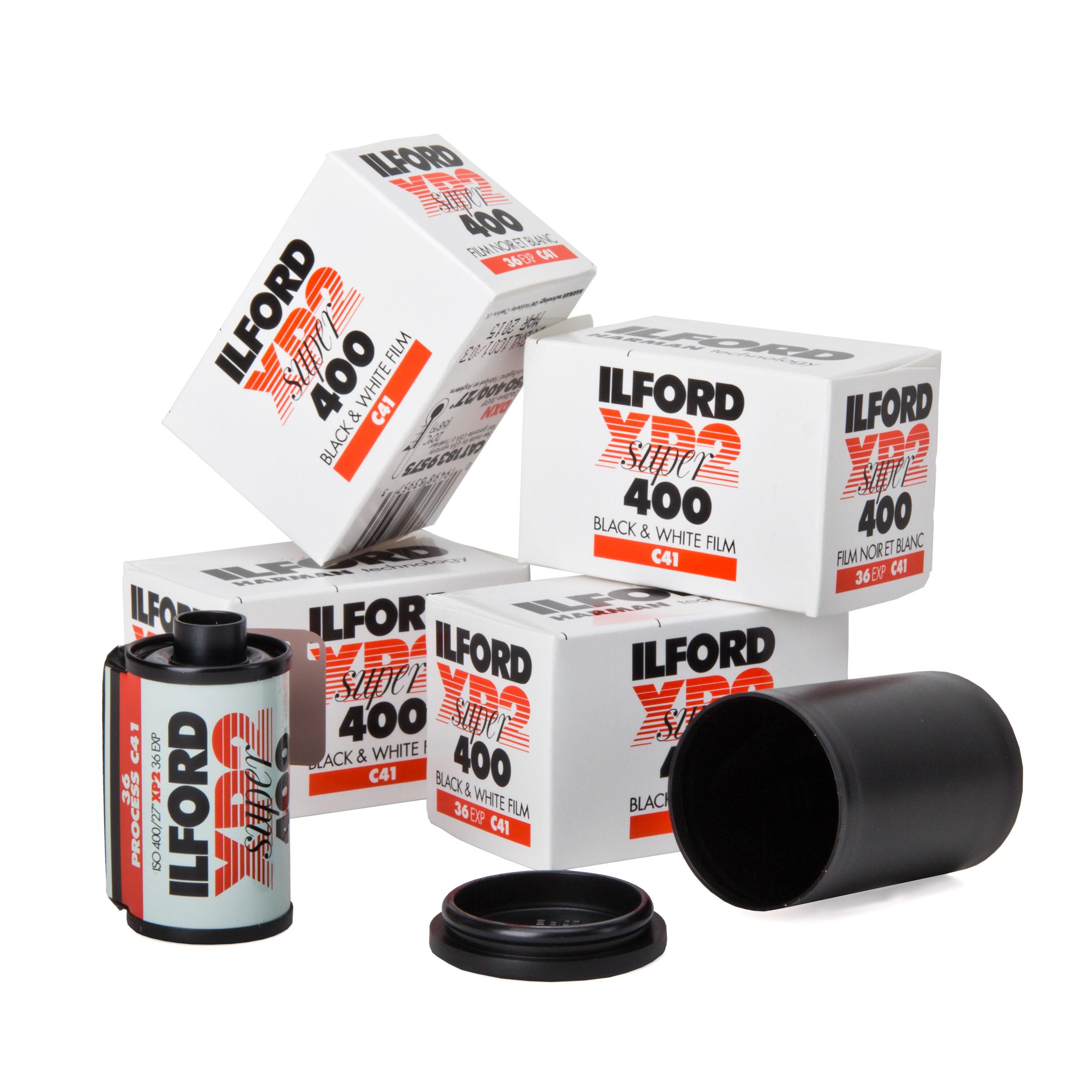 5x Ilford XP2 Super 400 135-36