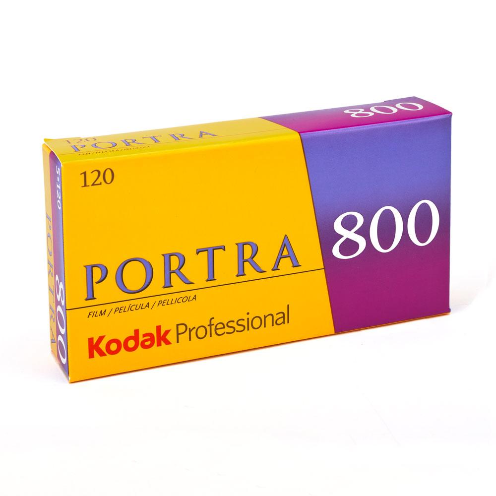 Kodak Portra 800 120 5er MHD 12/2023