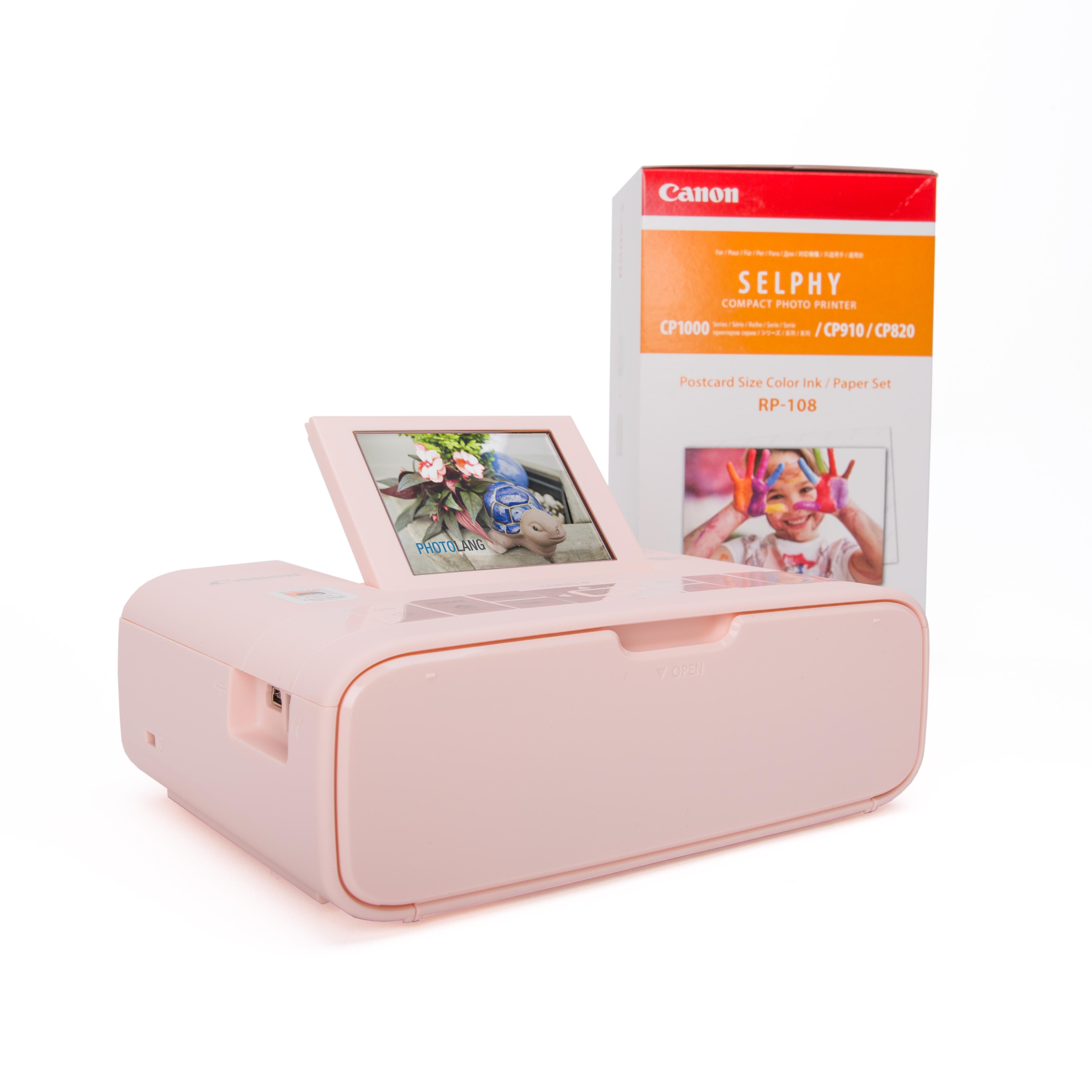 Canon Selphy Cp1300 Foto Drucker Pink Kp 108 Fotodrucker Mobile Foto Drucker Ebay