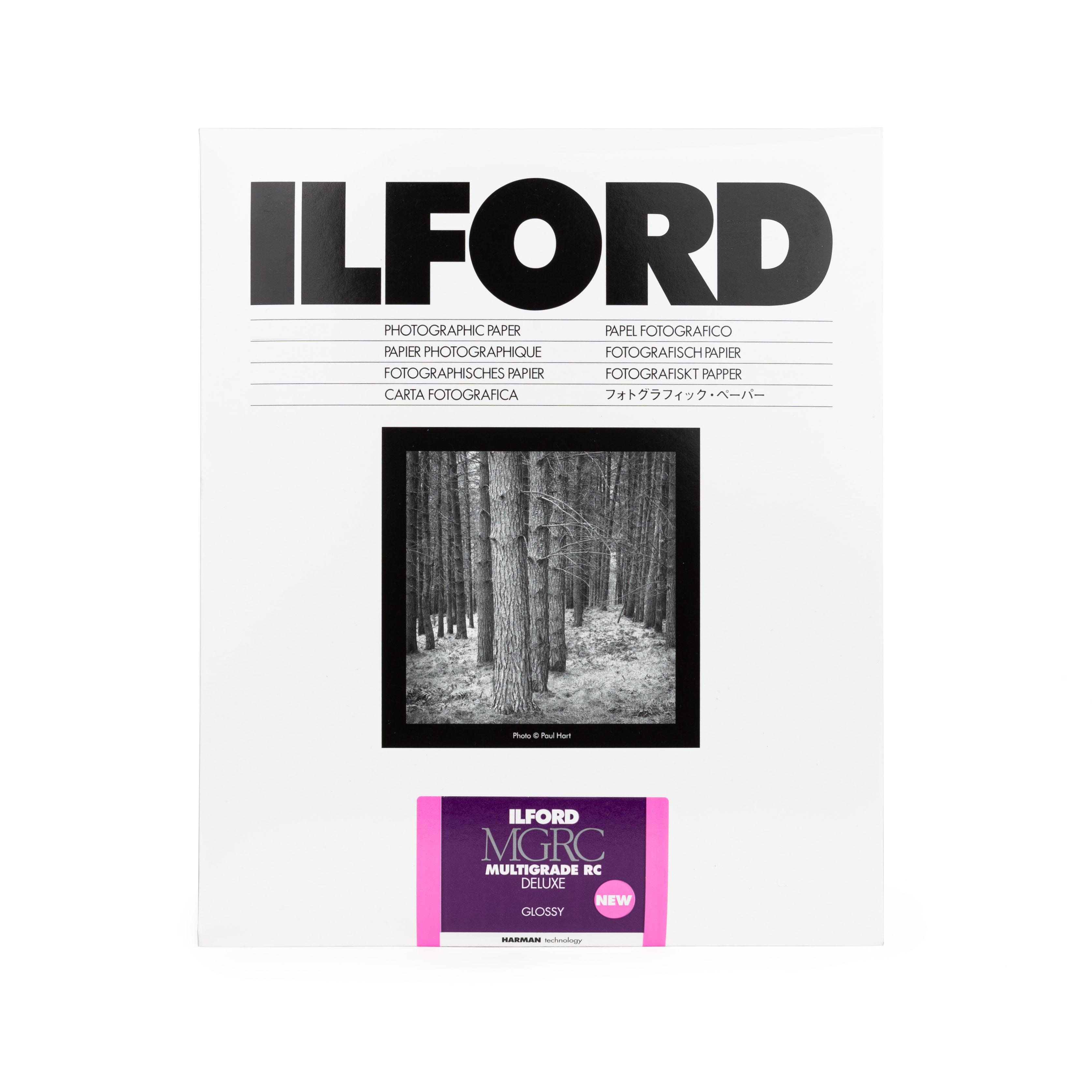 Ilford Multigrade V 1M RC DeLuxe glossy 24 x 30,5 cm 50 Blatt