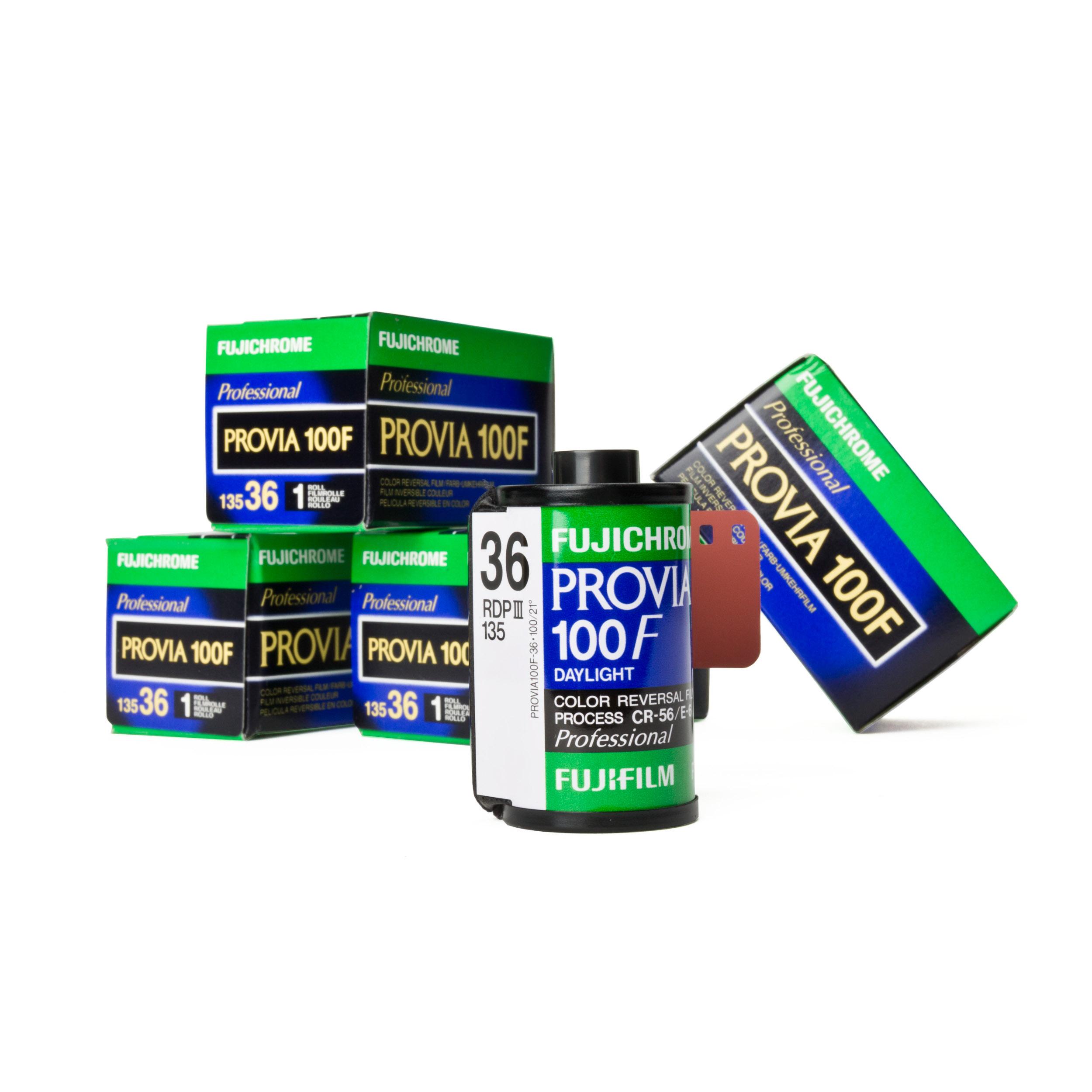 5x Fuji Provia 100 F 135-36