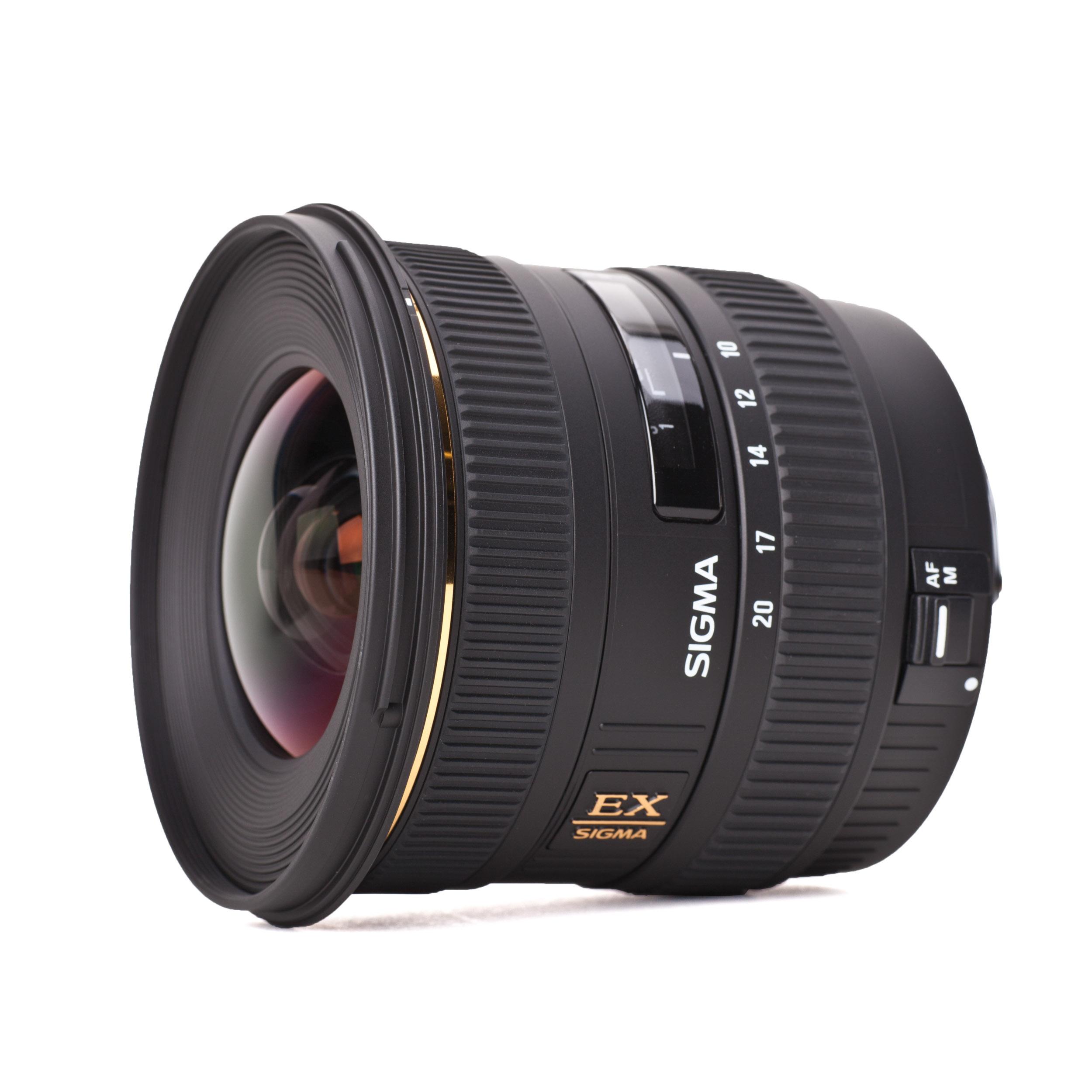 Sigma 10-20 MM f4-5.6 Ex Dc Digital HSM Zoom Gran Angular Lente para ...